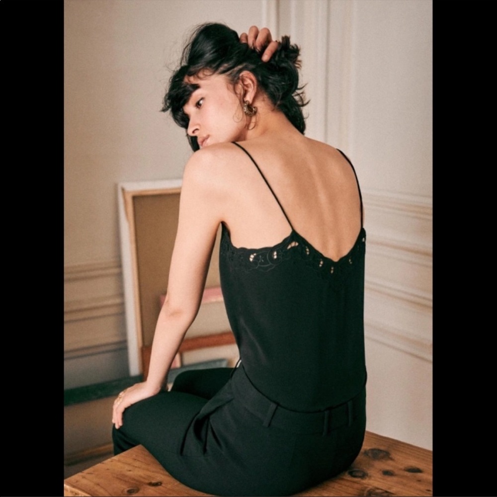 Sezane Paloma Silk Camisole - Like New!